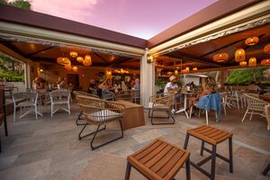 Camping bord de mer avec restaurant