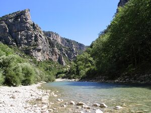 Sports nautiques dans les Gorges du Verdon