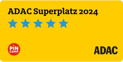 Titre Superplatz du guide allemand ADAC pour les meilleurs campings de France.