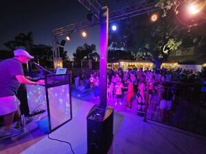 Soirée avec DJ au camping de la Londe