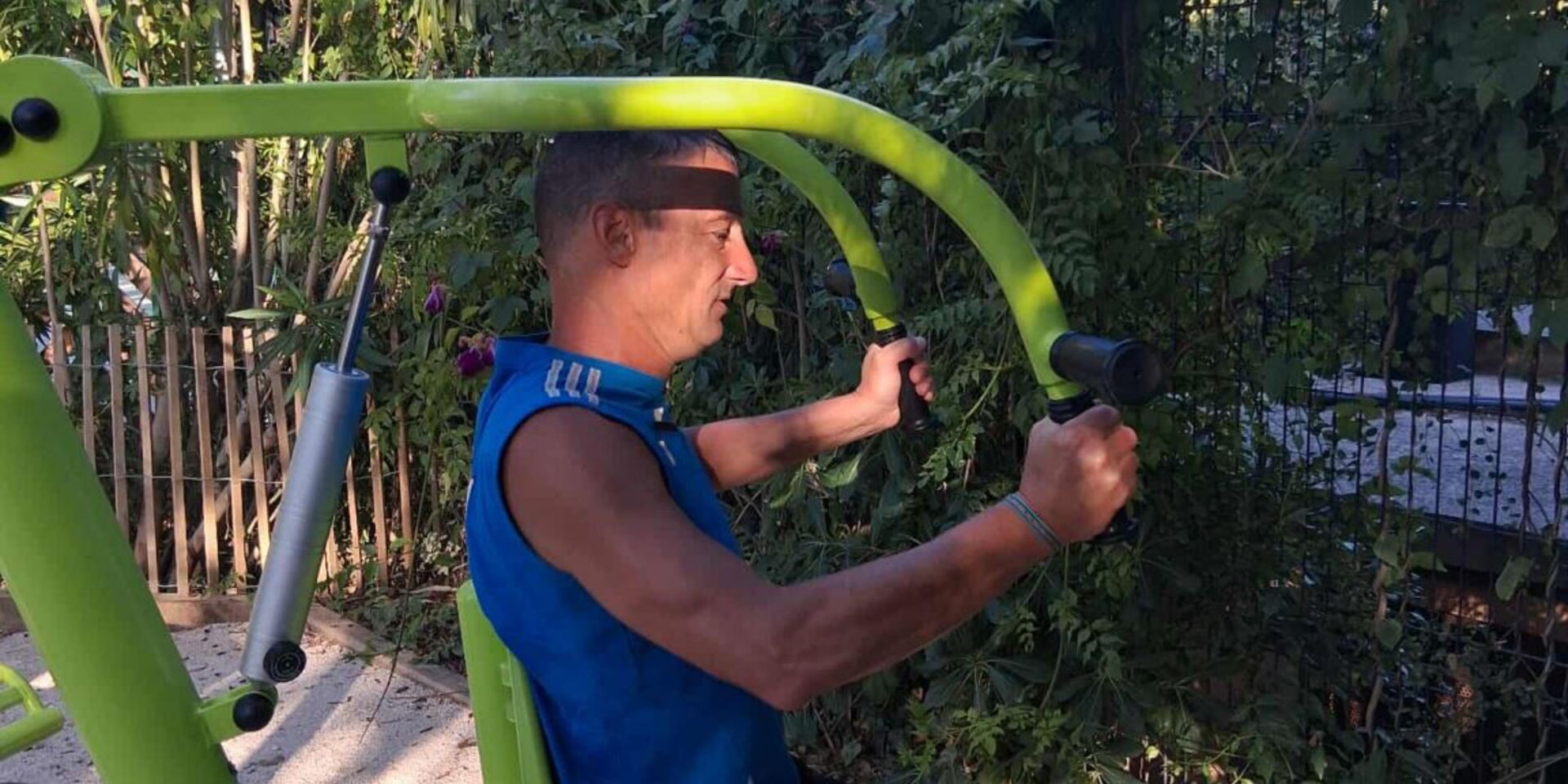 Equipement de fitness du camping dans le Var