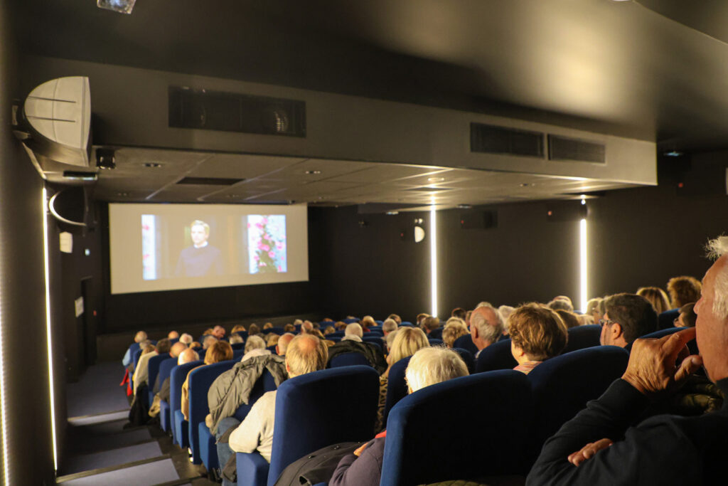 Cinéma de quartier - salle de projection